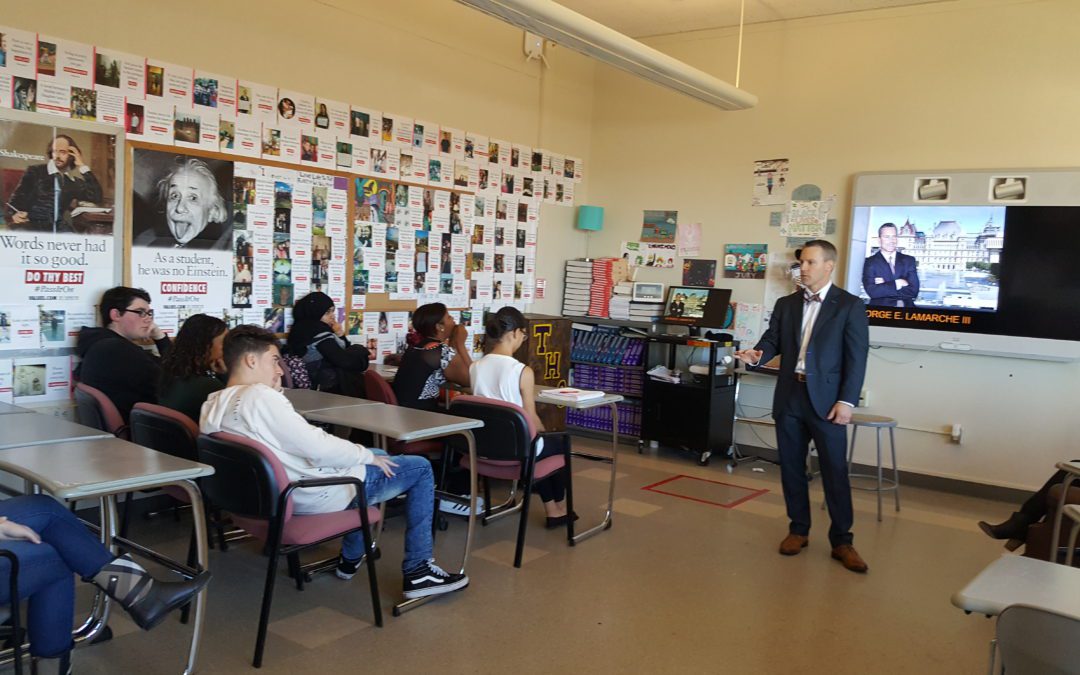 Attorney leads Common Core lesson