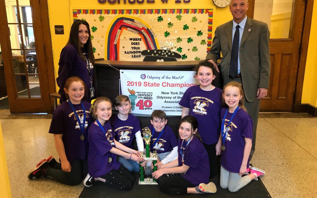 School 18 Odyssey of the Mind team heads to World Finals tournament