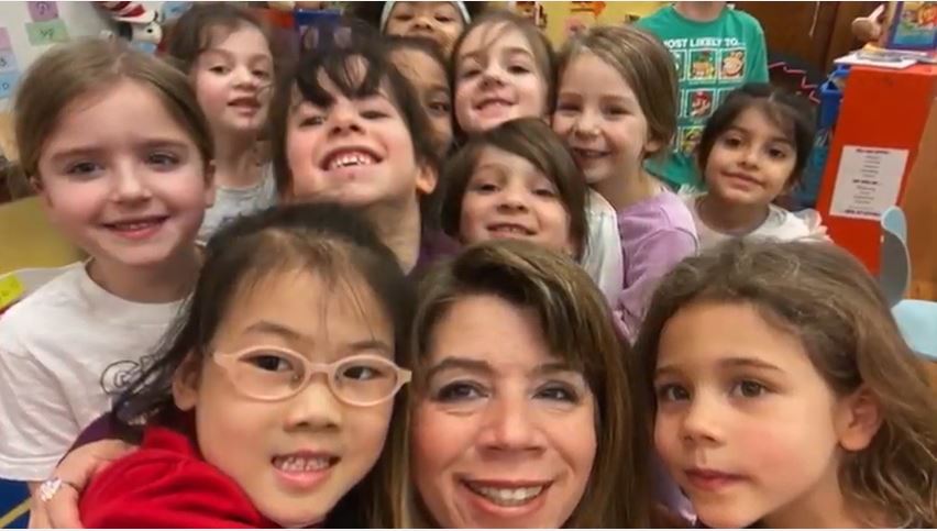 School 18 teachers send a message to students