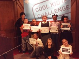 Ms. Patti and School 14 students at Cool Kids IP Challenge