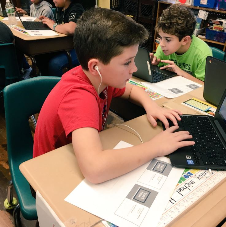 Elementary students learn computer programing | Troy City School District