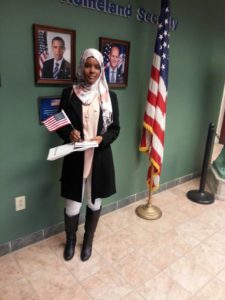 Razan at her Citizenship Ceremony