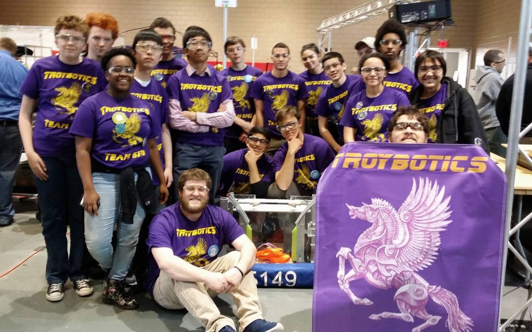 Troy High team advances in robotics competition