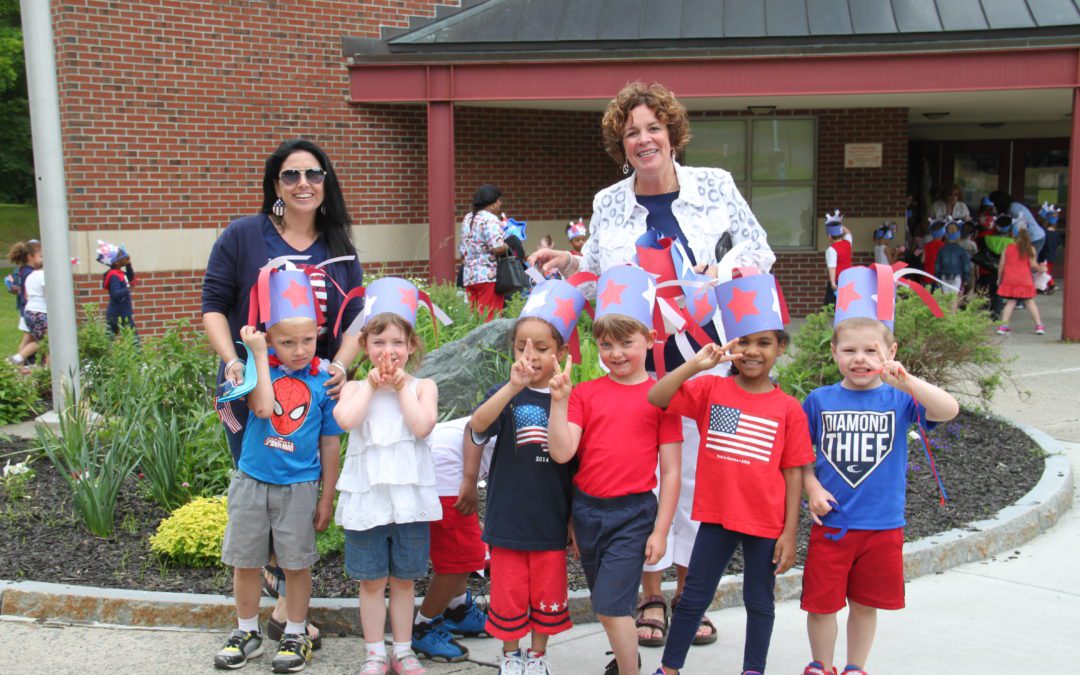 School 14 celebrates Red, White and Blue Day