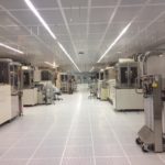 A clean room at GE