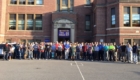 Group shot of Dads at School 18