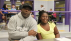 Dad and his young daughter