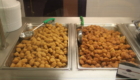 Popcorn chicken for salad bar