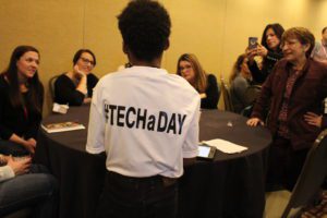 Students at Tech Awareness Day