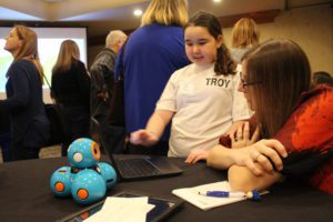 Students at Tech Awareness Day