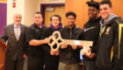 Football players recognized by Board, Mayor and City Council