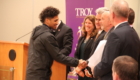 Football players recognized by Board, Mayor and City Council