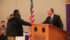 Football players recognized by Board, Mayor and City Council