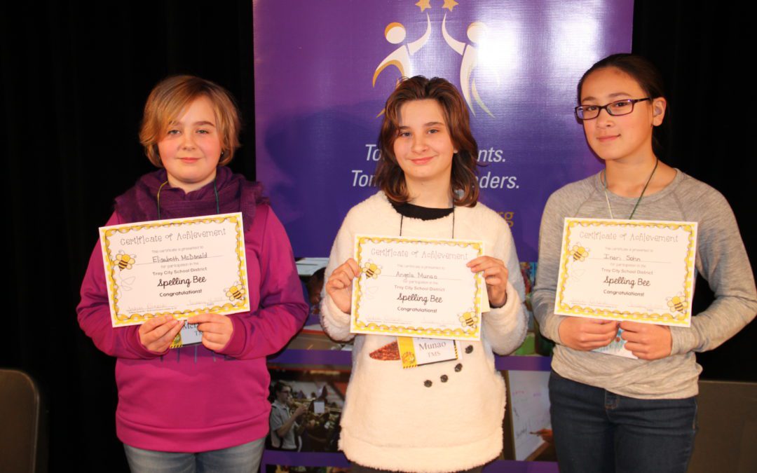 Spelling Bee winners advance