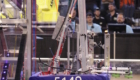 Troy students competing in robotics competition