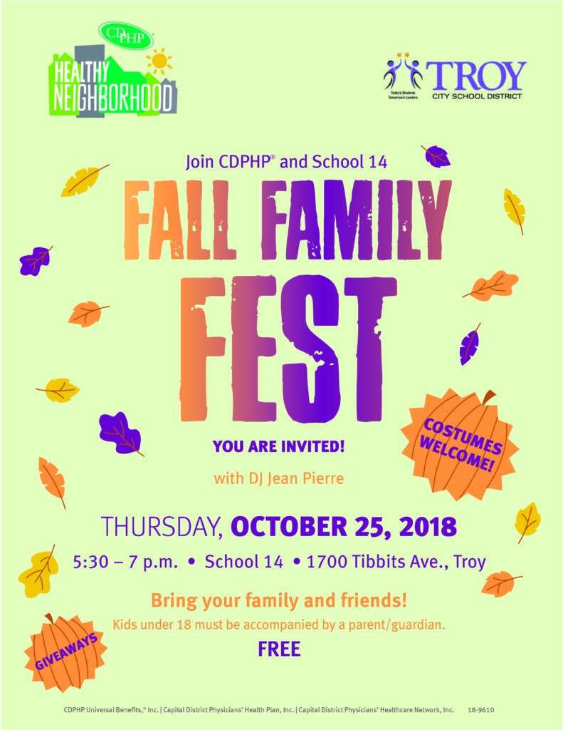 Fall Family Fest flyer