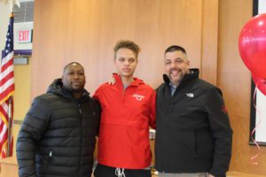 Isaac Brown signs national letter of intent to play baseball at Marist College.