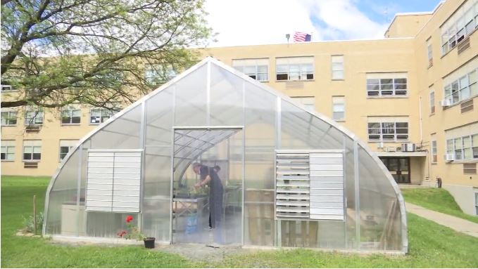 Troy High greenhouse helps support backpack program