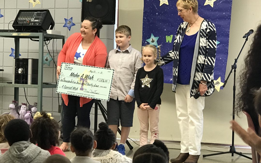 School 14 donates to Make-A-Wish