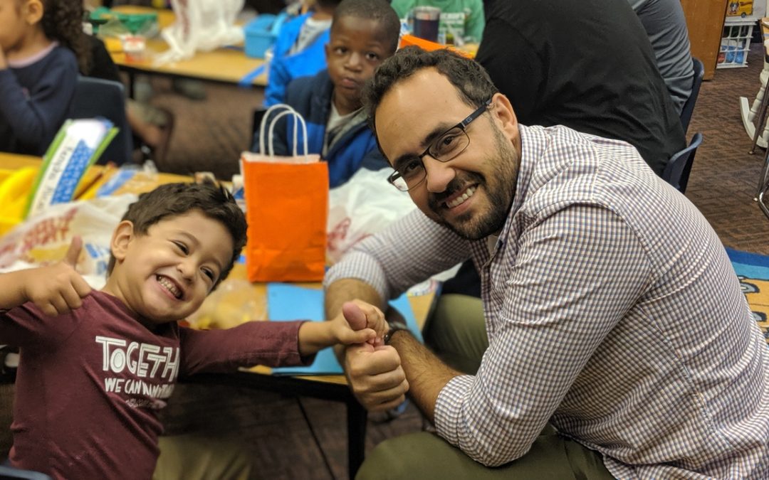 Dads Take Your Child to School Day gets warm reception