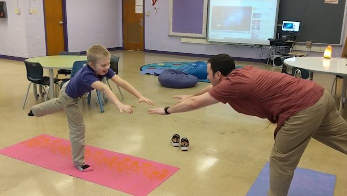 Yoga and mindfulness at School 2