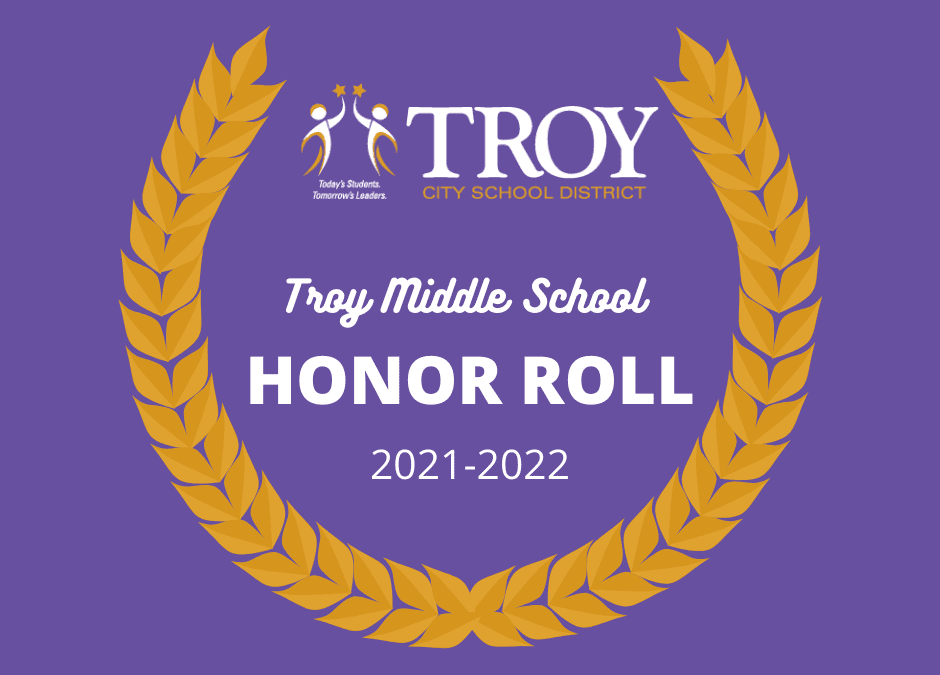 TMS Announces 3rd Marking Period Honor Roll & High Honor Roll