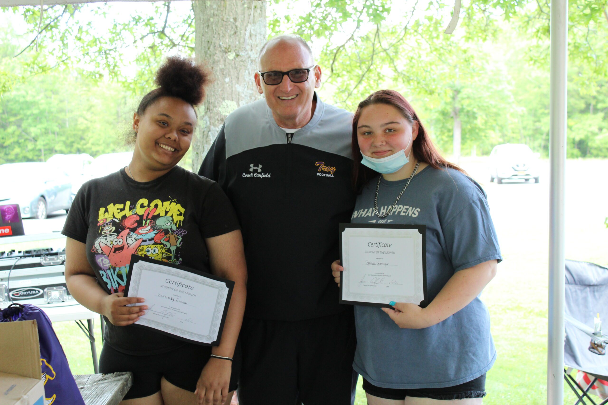 Students of the Month: Marcus and Tajaliek, Zerenity and Gabby