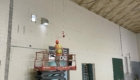 The start of classroom construction at the Troy Community School. 