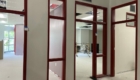 New walls at School 14 in the Purple Cluster.