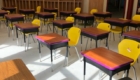 New classroom walls at School 14.