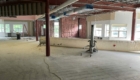 School 14 classroom wall construction in process.