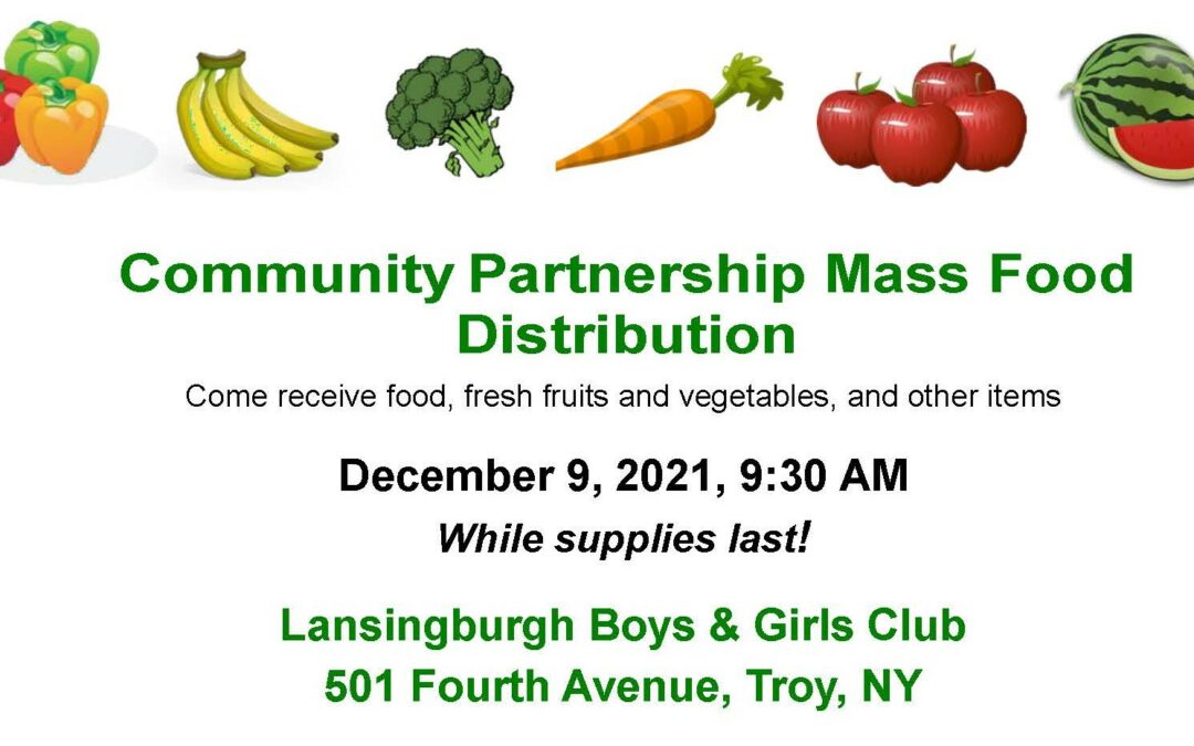 Community Food Distribution Dec. 9