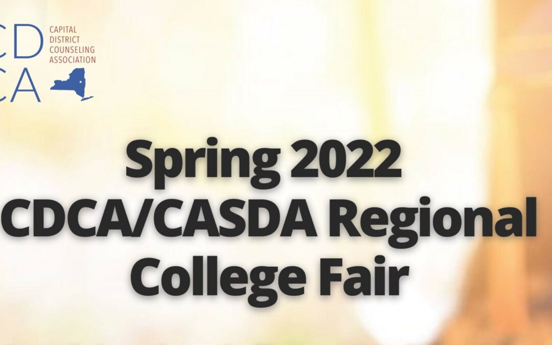 Spring 2022 Regional College Fair