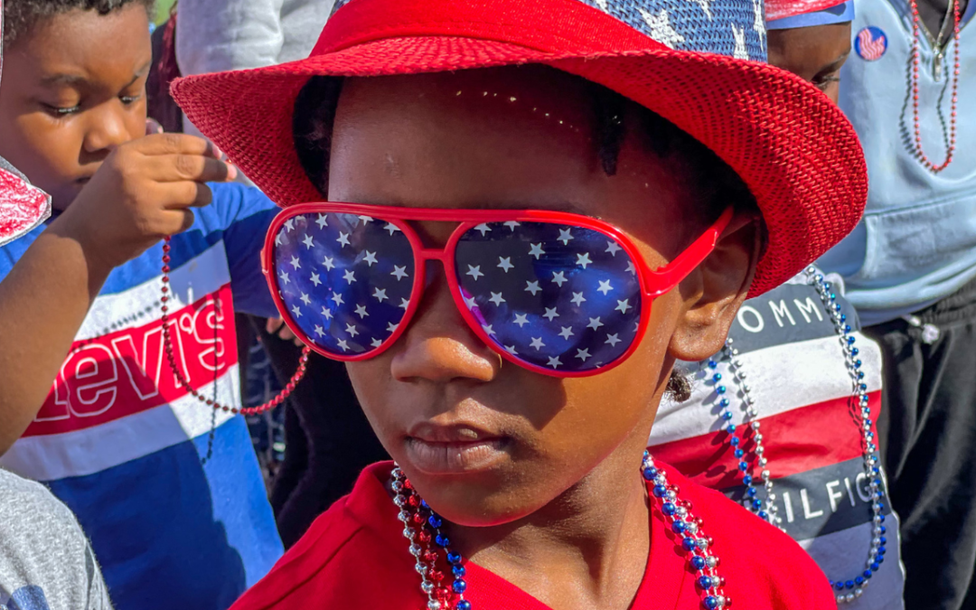 School 14 Holds Annual Red, White & Blue Day