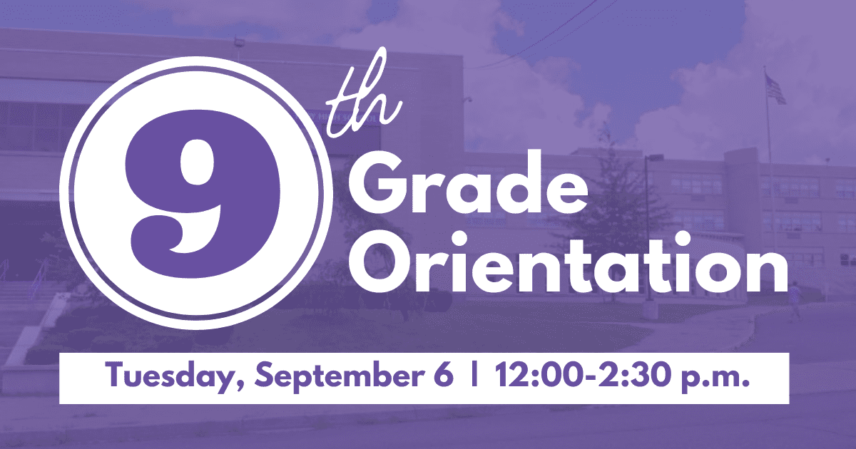 THS 9th Grade Orientation on Tuesday, Sept. 6 | Troy City School District