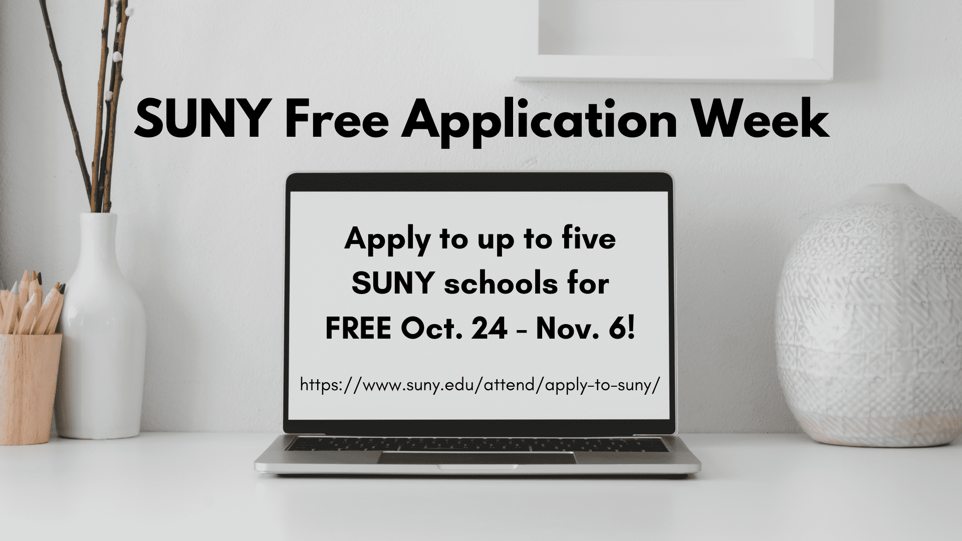 SUNY Free Application Week Troy City School District