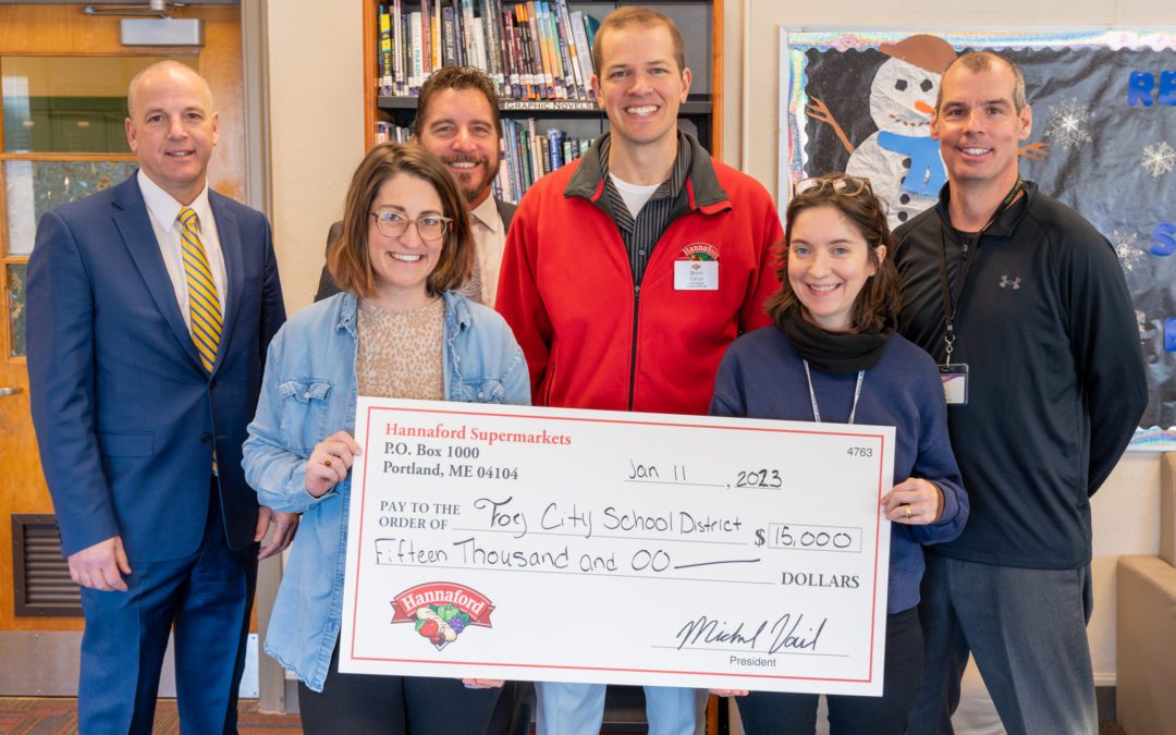 THS Food Pantry Receives $15,000 Donation