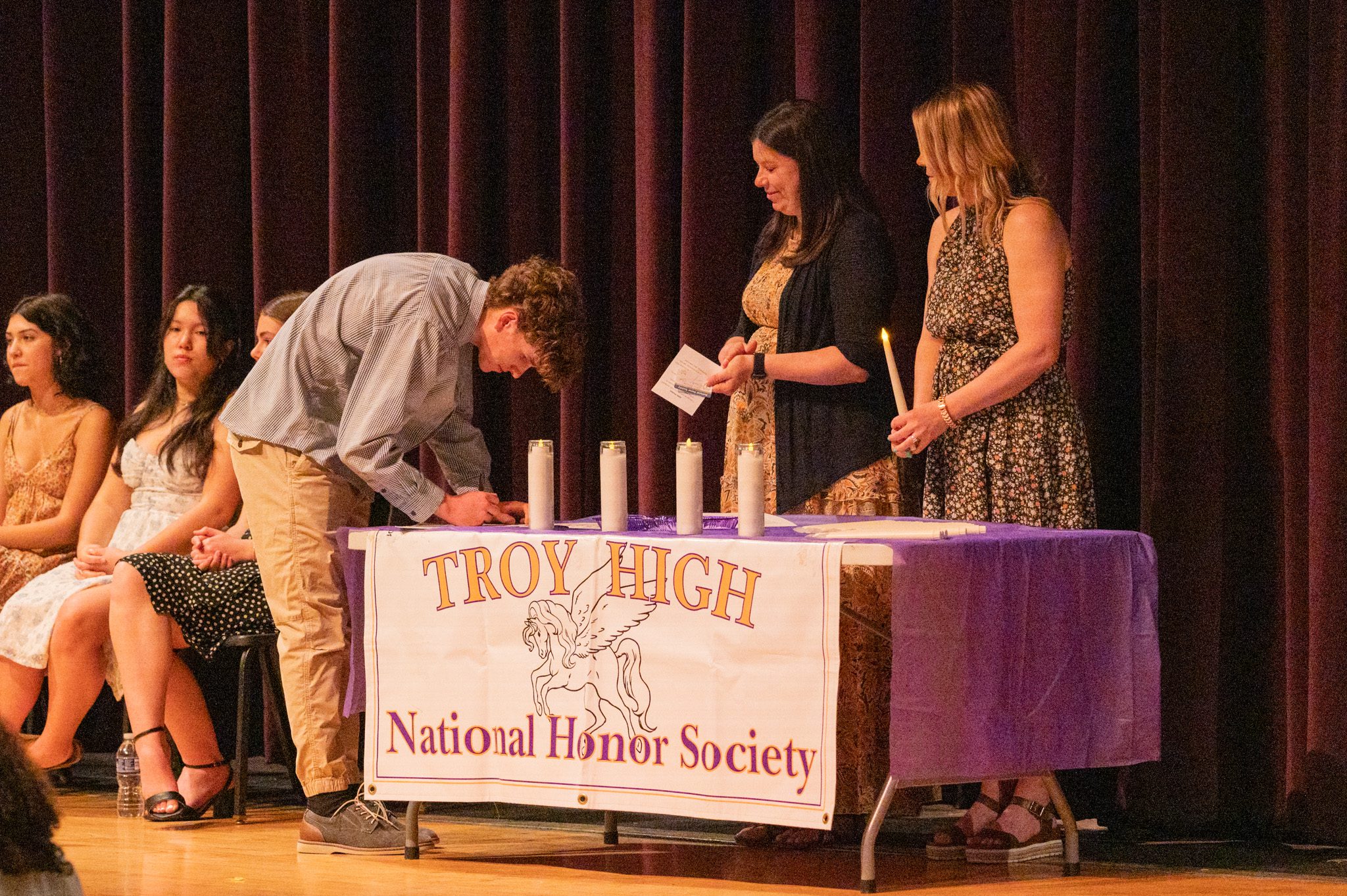 Class of 2025 National Honor Society Induction | Troy City School District