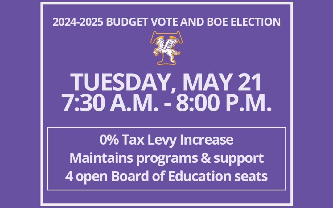 2024-2025 Budget Vote & BOE Election Information