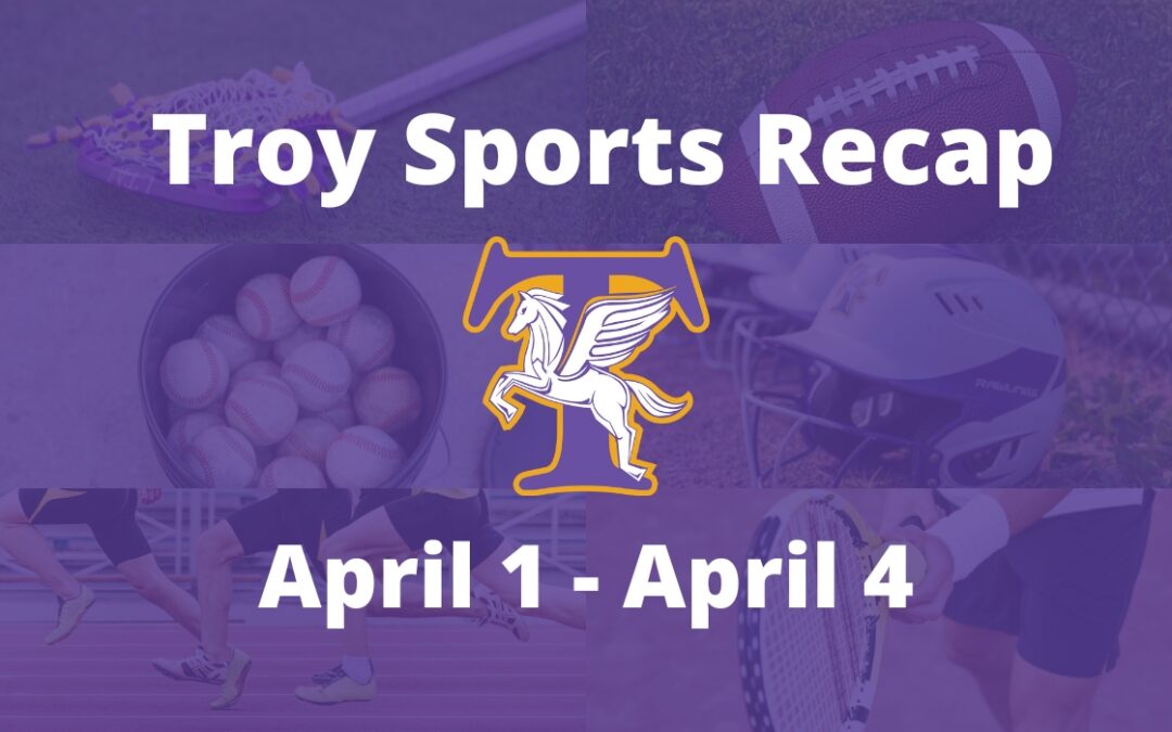 Sports Recap: 4/1-4/4