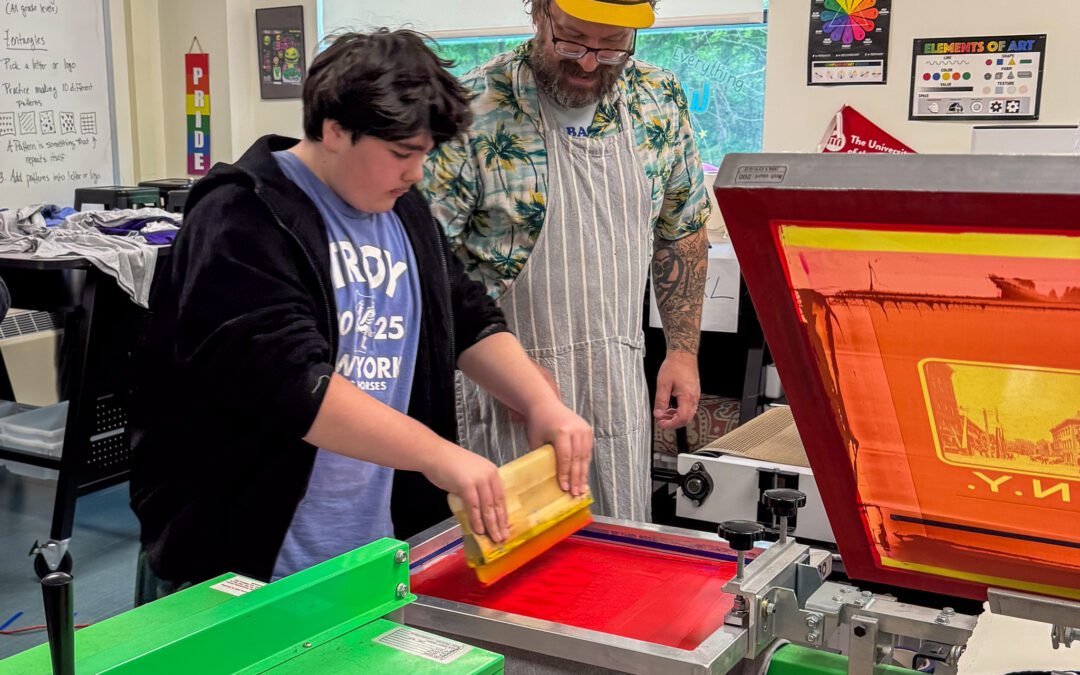 Ralph “Pink Bike” Stollenwerk Inspires with TCS Artist Residency