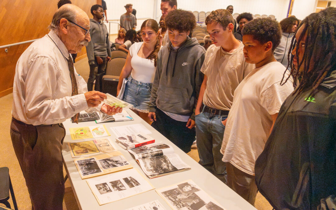Eighth Graders Hear Firsthand Account from Holocaust Survivor
