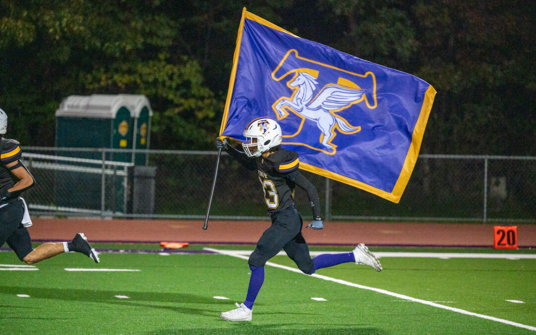 Varsity Football Semifinals at Queensbury