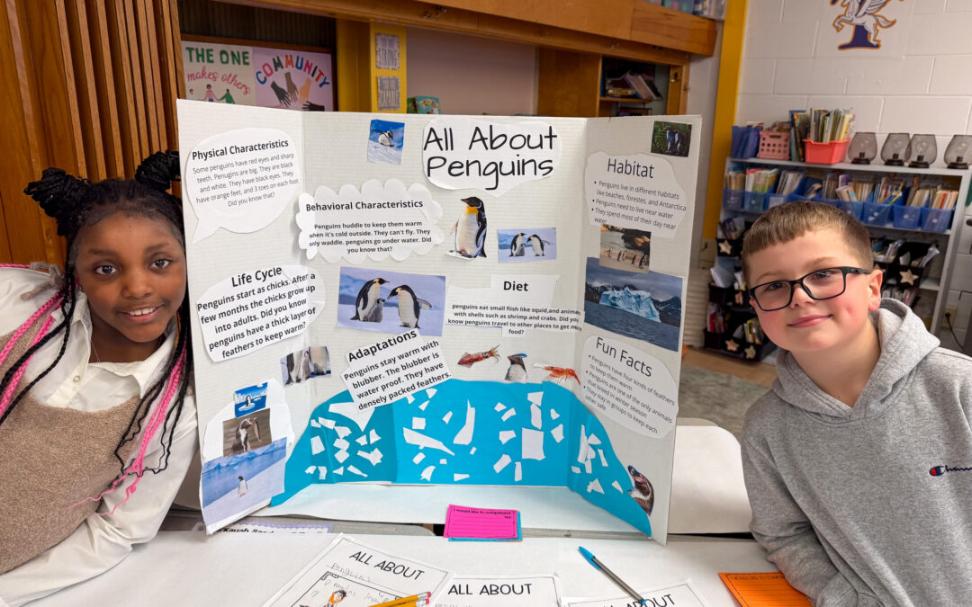 Carroll Hill Third Graders Share Animal Research with Families