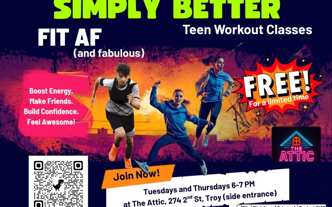 SIMPLY BETTER: FIT AF (and Fabulous) — Teen Workout Classes