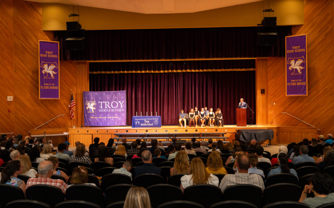 TMS inducts 44 into National Junior Honor Society