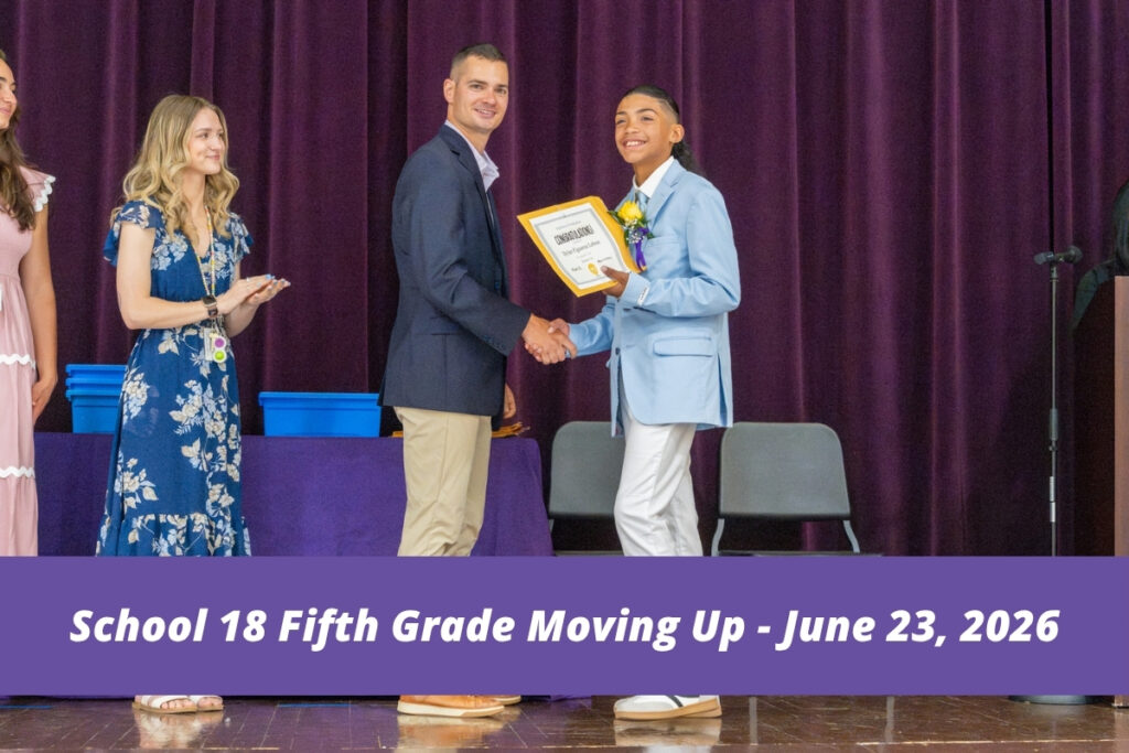 School 18 Fifth Grade Moving Up Photo Gallery